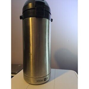 BUNN 1 Gallon (3.8L) Lever Action Airpot Stainless Steel 36725.0000
